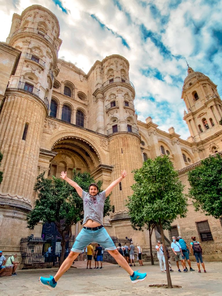 Dario e la cattedrale di Malaga