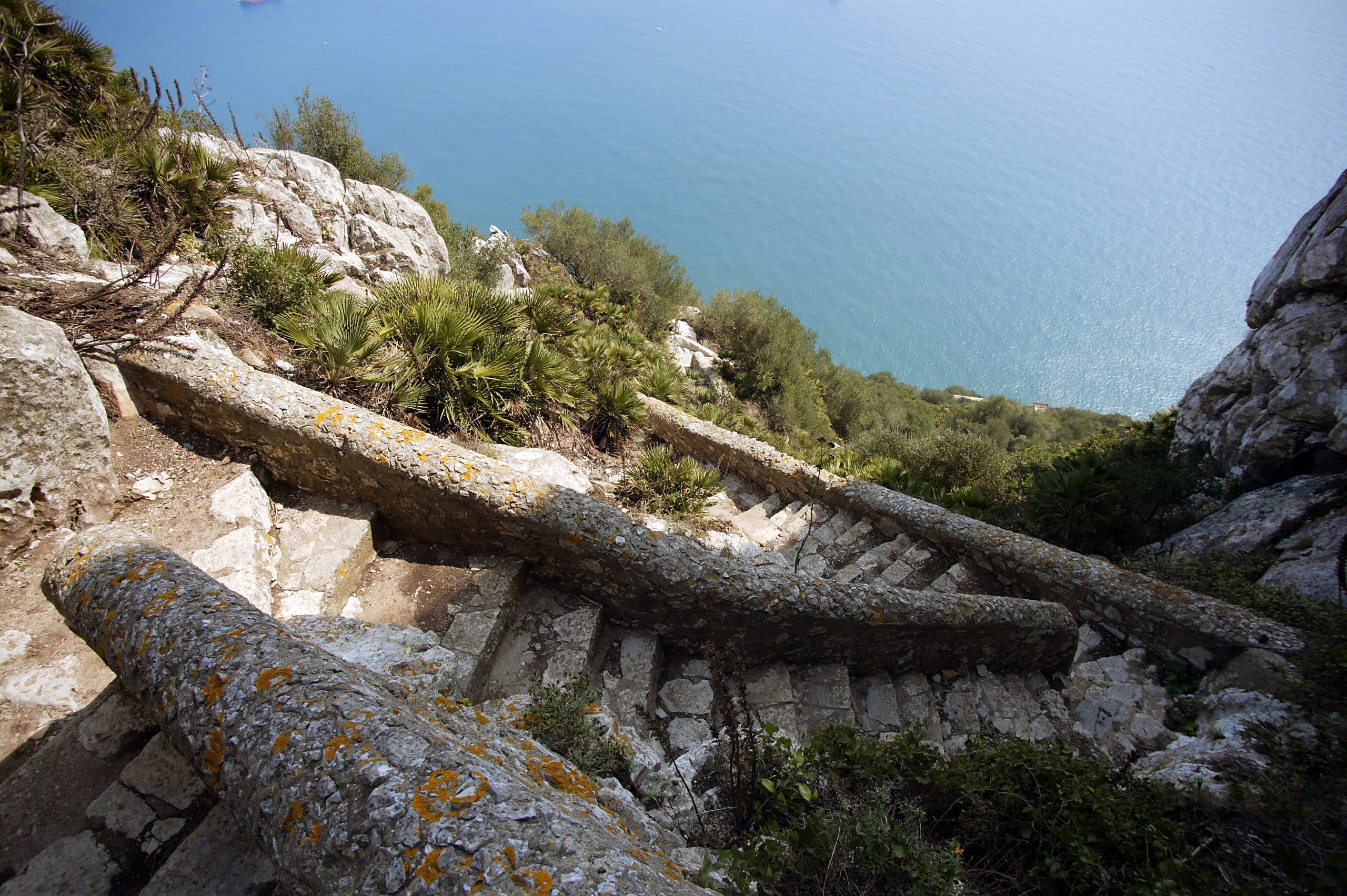 gibraltar mediterranean steps