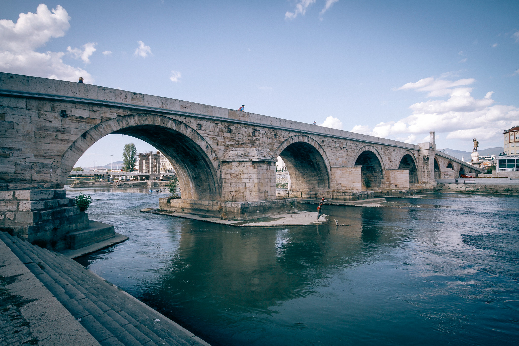 Ponte di Skopje Macedonia