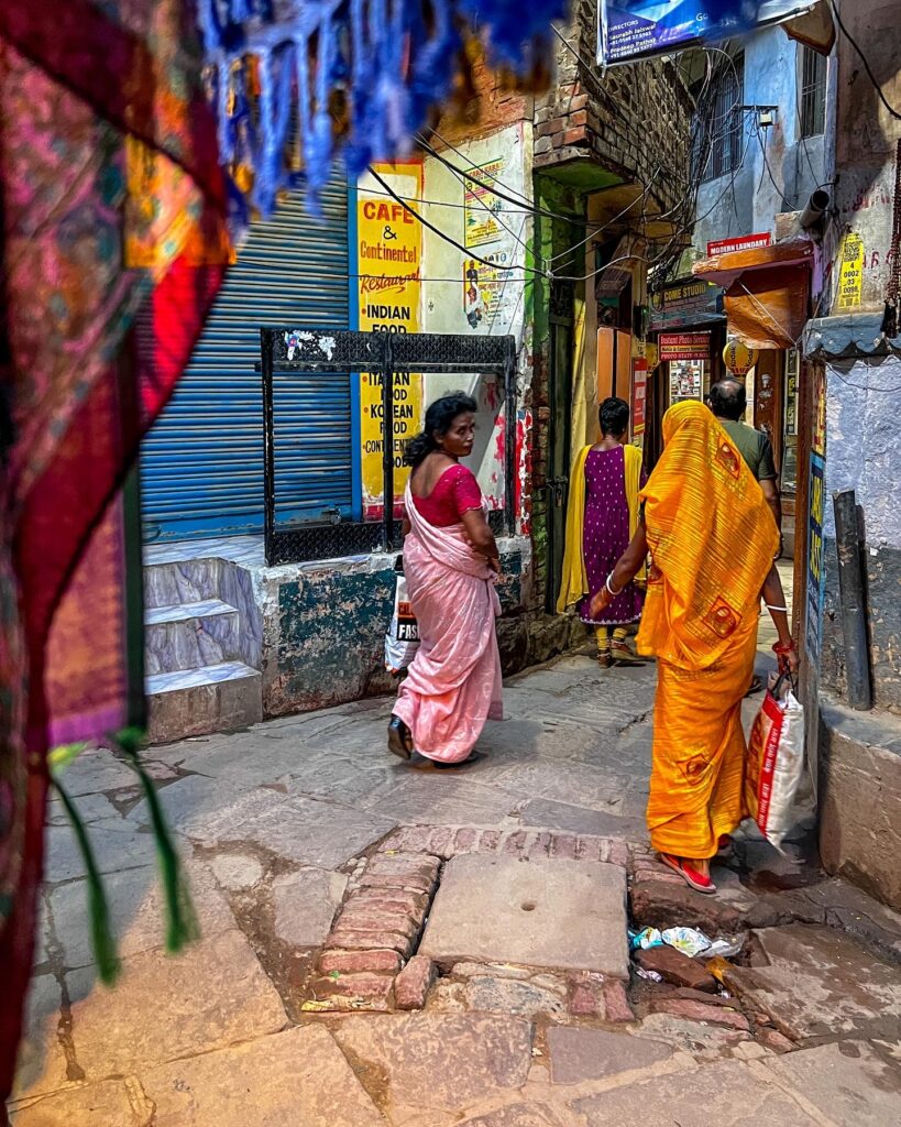 Le vie di Varanasi